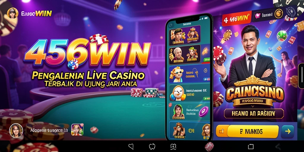 Tampilan gameplay Live Casino yang menarik dari 456WIN.