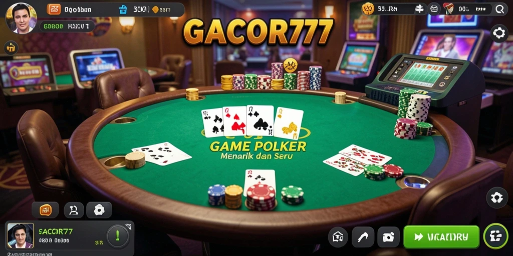 Tampilan utama gameplay GACOR77 yang menegangkan dan seru.
