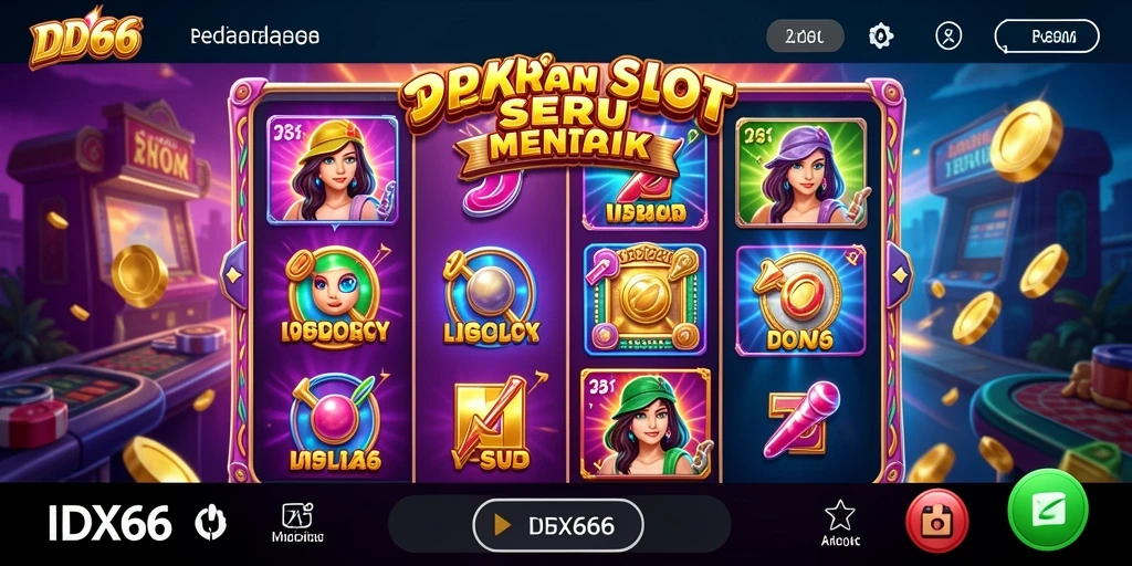 Tampilan gameplay menarik dari game Slot IDX66.