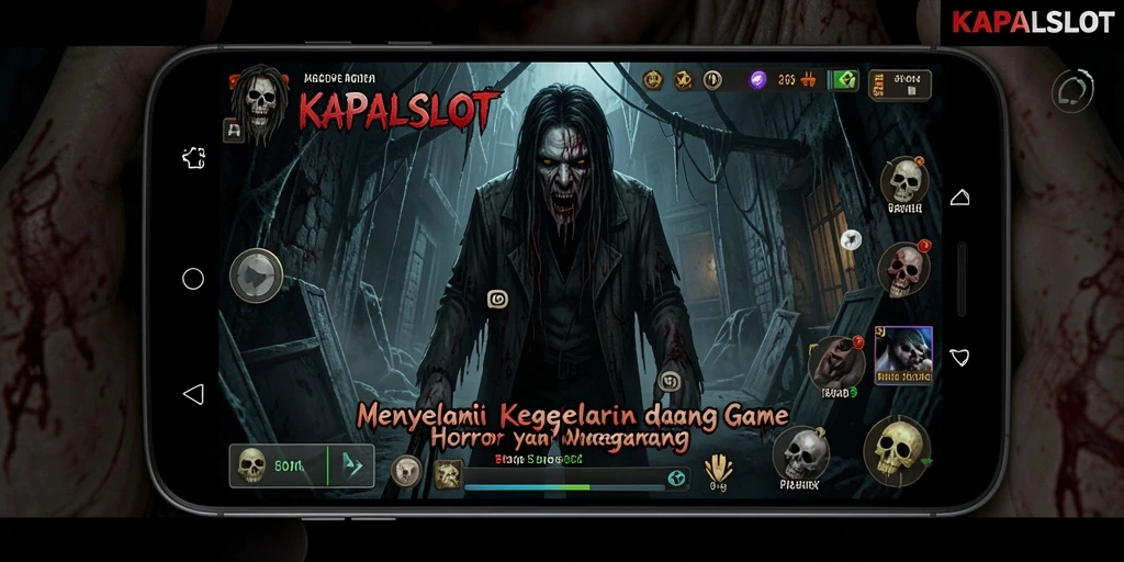 Tangkapan layar gameplay menakutkan KAPALSLOT yang seru.