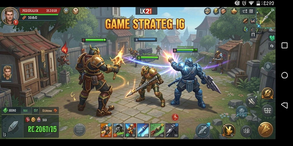 Screenshot gameplay SLG yang menarik dan interaktif.