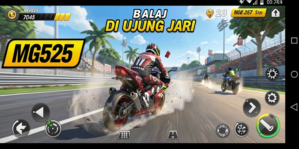 Tampilan gameplay MG525 yang menegangkan dan mendebarkan.