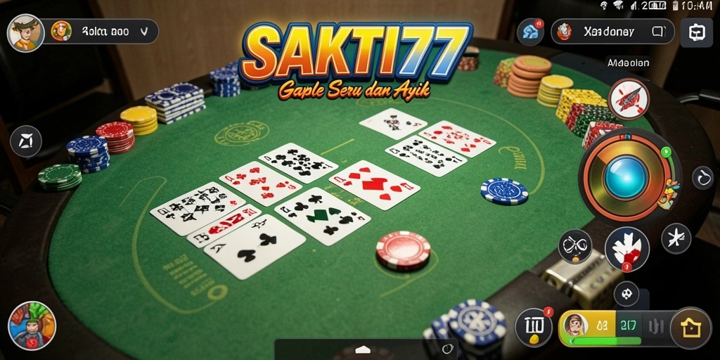 Tampilan gameplay SAKTI77 yang seru dan interaktif.