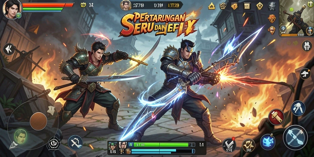 Gameplay menegangkan dalam ST789 dengan pertarungan intens.