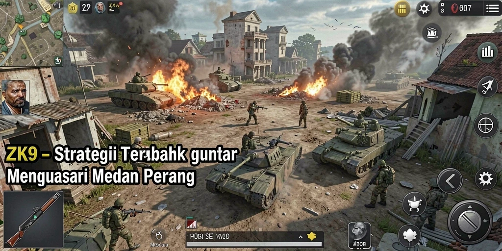 Gameplay ZK9 yang penuh strategi dan aksi seru.